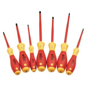 Wiha 7-Piece Insulated SoftFinish Screwdriver Set