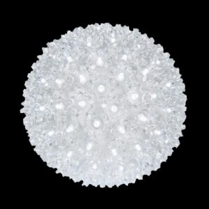 Wintergreen Lighting 6 in. 70-Light LED Cool White Twinkle Starlight Sphere