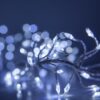Wintergreen Lighting 8 ft. 400-Light LED Cool White Micro Dot Garland Fairy String Light
