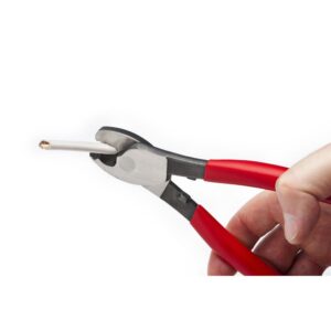 Wiss 8-3/8 in. Flip Joint Cable Cutter with Wire Cutter and Sheath Knife