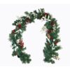 Worth Imports 6 ft. Lighted Decorated Garland with Timer