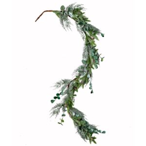 Worth Imports 5 ft. Mixed Pine and Eucalyptus Garland
