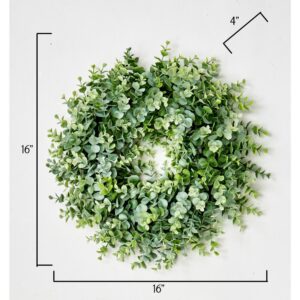 Worth Imports 16 in. Eucalyptus Wreath