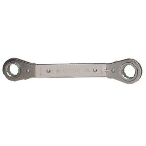 Wright Tool 5/8 in. x 11/16 in. 12-Point Offset Reversible Ratcheting Box Wrench