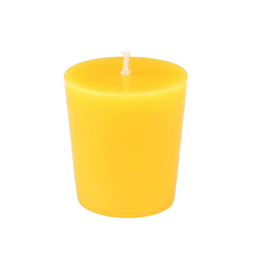 Zest Candle Yellow Citronella Votive Candles (12-Box)