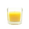 Zest Candle 2 in. Yellow Citronella Square Glass Votive Candles (12-Box)