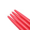 Zest Candle 6 in. Ruby Red Taper Candles (12-Set)