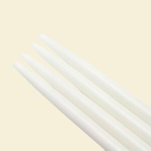 Zest Candle 10 in. White Taper Candles (12-Set)