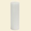 Zest Candle 3 in. x 9 in. White Hand-poured Pillar Candles Bulk (Case of 12)