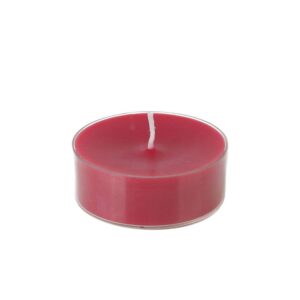 Zest Candle 2.25 in. Red Mega Oversized Tealights (12-Box)